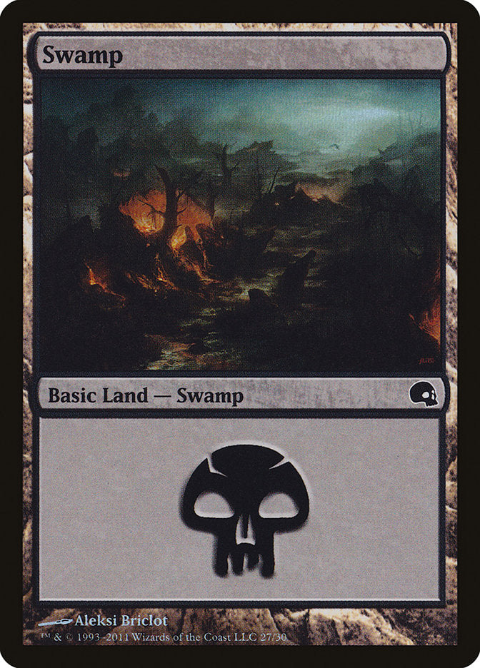 Swamp (27) [Premium Deck Series: Graveborn] | Gamer Loot