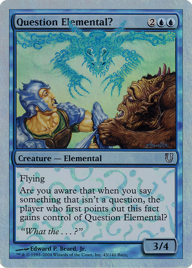 Question Elemental? [Unhinged] | Gamer Loot