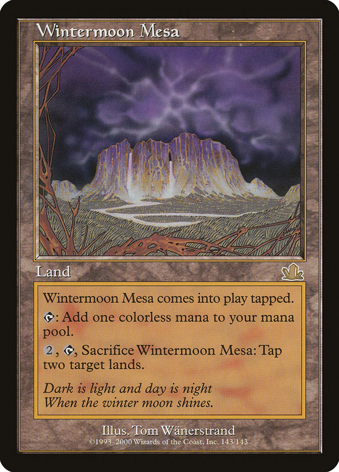 Wintermoon Mesa [Prophecy] | Gamer Loot