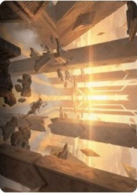 Skyclave Basilica Art Card [Zendikar Rising Art Series] | Gamer Loot