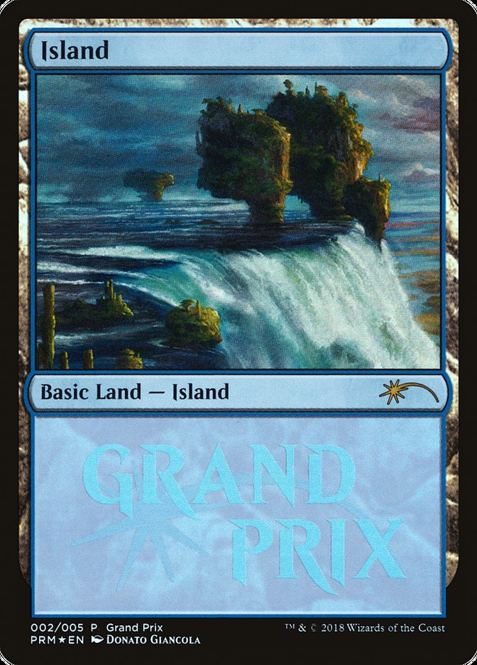 Island (2018b) [Grand Prix Promos] | Gamer Loot