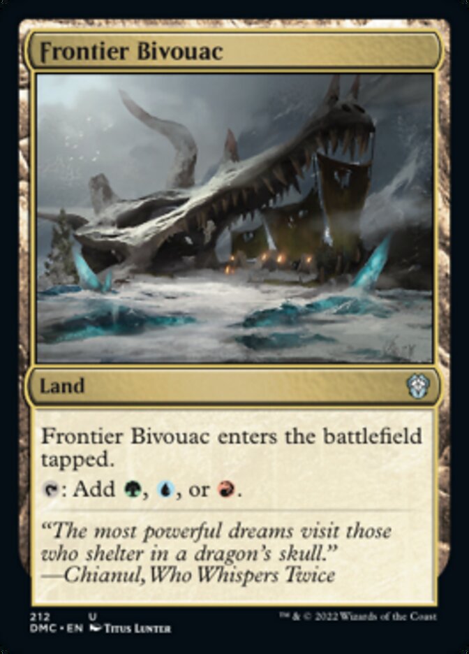 Frontier Bivouac [Dominaria United Commander] | Gamer Loot