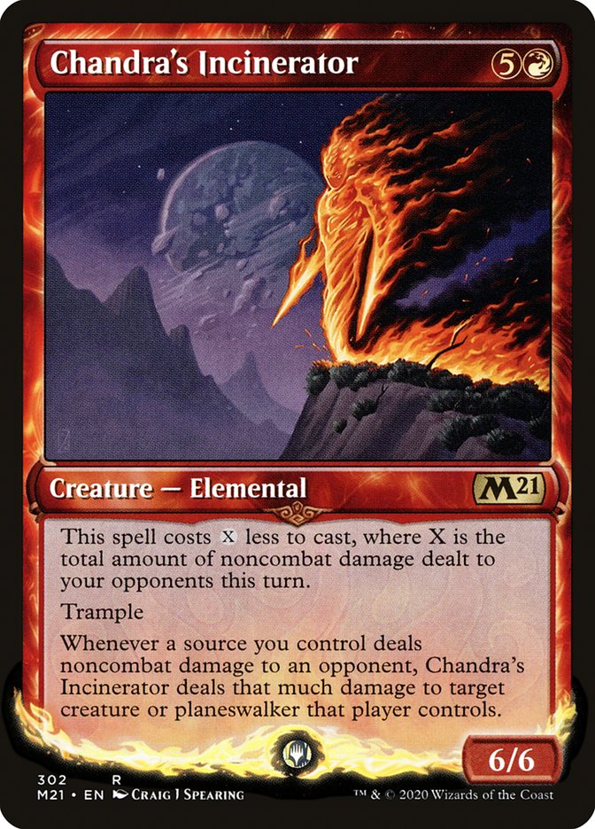 Chandra's Incinerator (Showcase) [Core Set 2021] | Gamer Loot