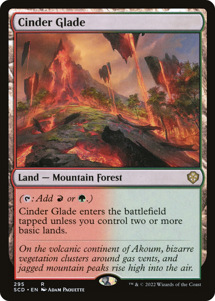 Cinder Glade [Starter Commander Decks] | Gamer Loot