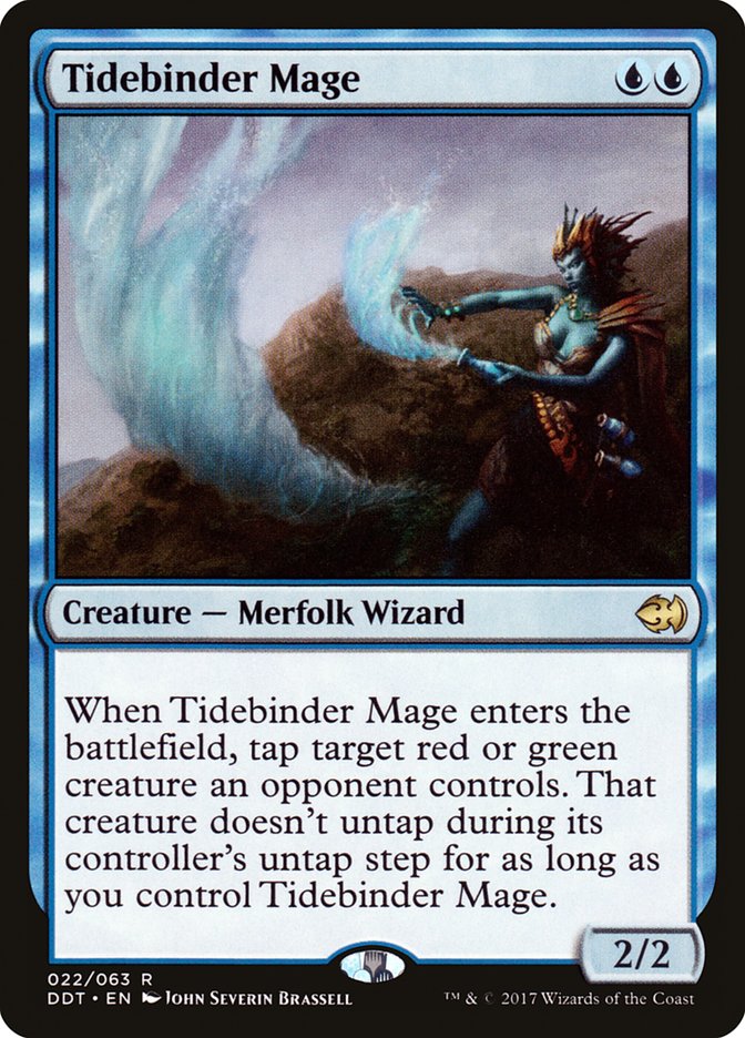 Tidebinder Mage [Duel Decks: Merfolk vs. Goblins] | Gamer Loot