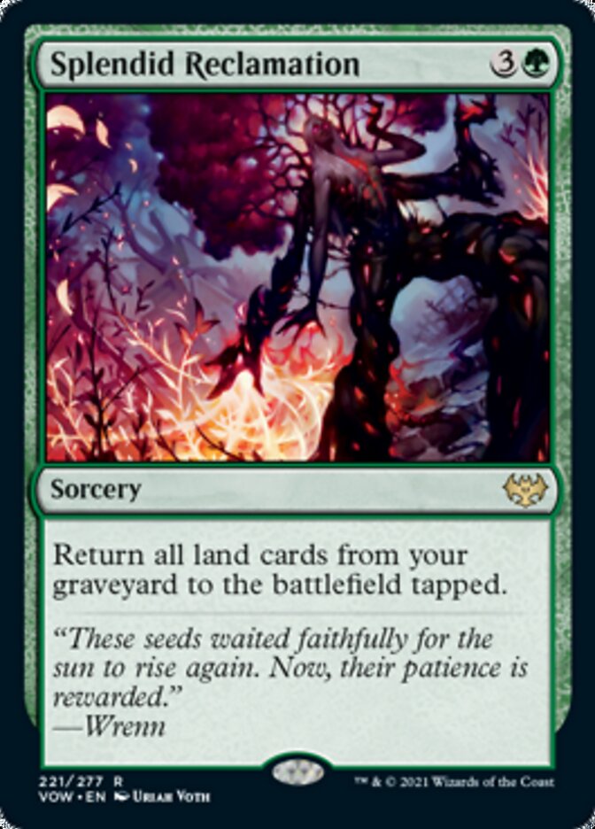 Splendid Reclamation [Innistrad: Crimson Vow] | Gamer Loot