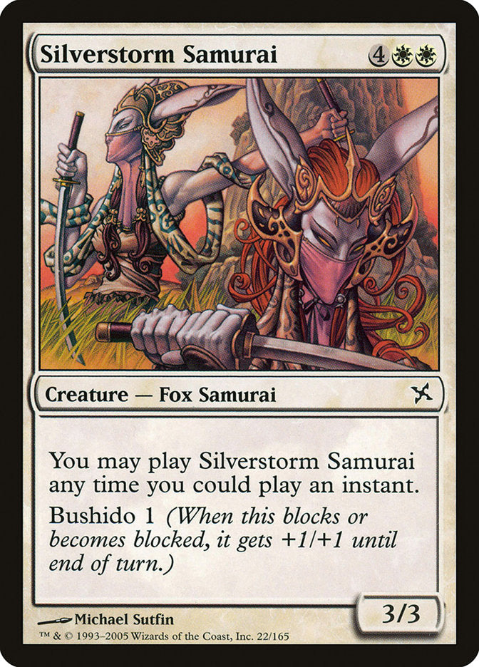 Silverstorm Samurai [Betrayers of Kamigawa] | Gamer Loot