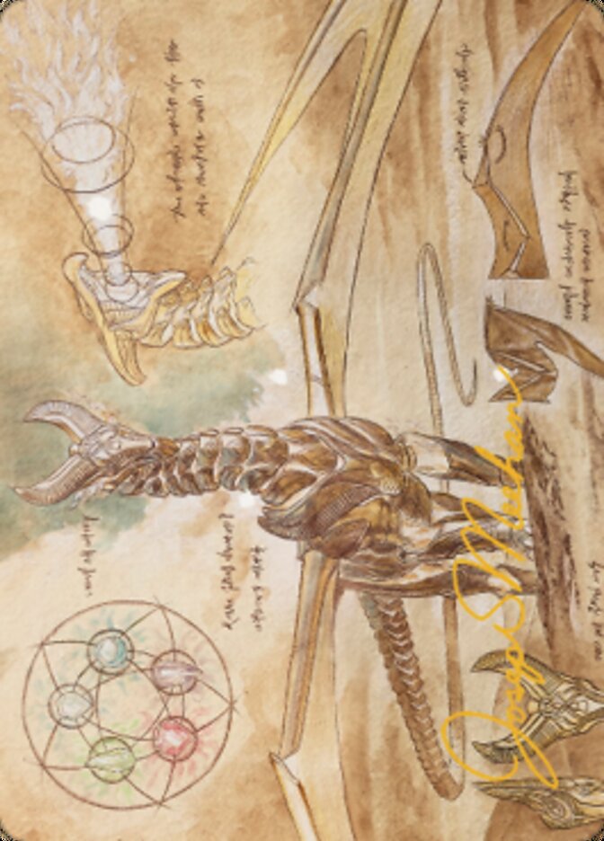 Ramos, Dragon Engine Art Card (Gold-Stamped Signature) [The Brothers' War Art Series] | Gamer Loot