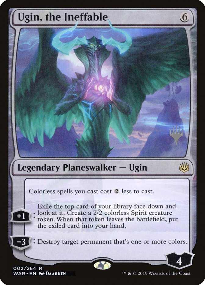 Ugin, the Ineffable (Promo Pack) [War of the Spark Promos] | Gamer Loot