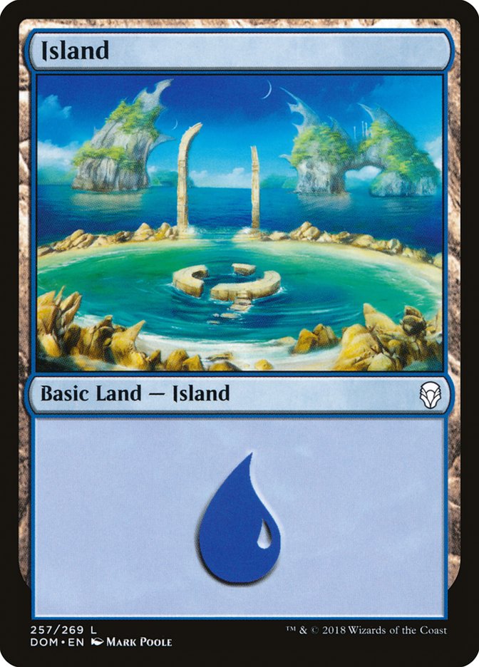 Island (257) [Dominaria] | Gamer Loot