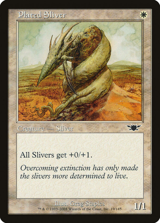 Plated Sliver [Legions] | Gamer Loot