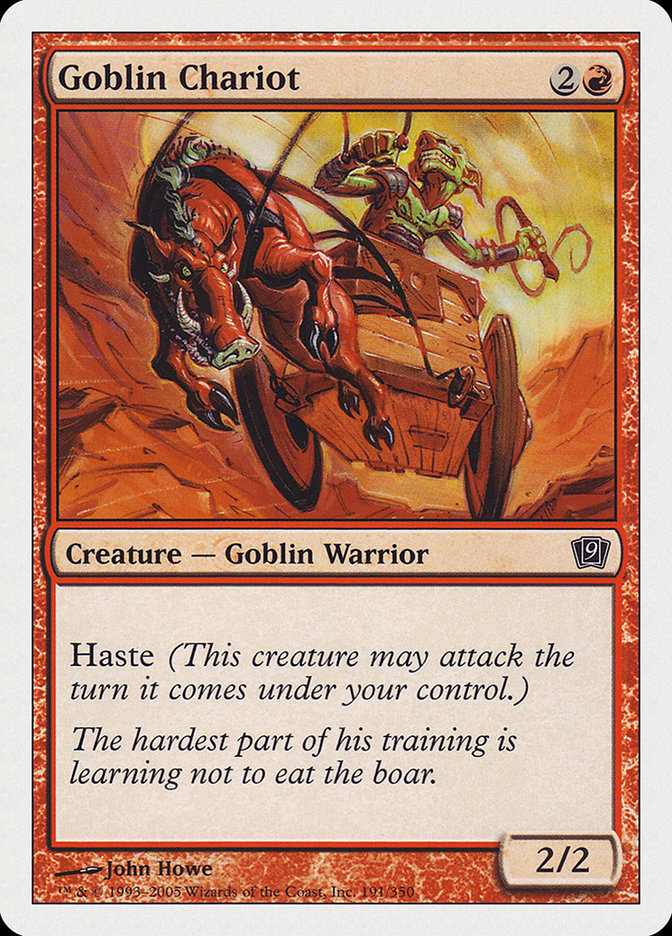 Goblin Chariot [Ninth Edition] | Gamer Loot