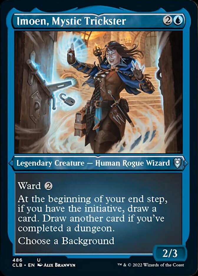 Imoen, Mystic Trickster (Foil Etched) [Commander Legends: Battle for Baldur's Gate] | Gamer Loot