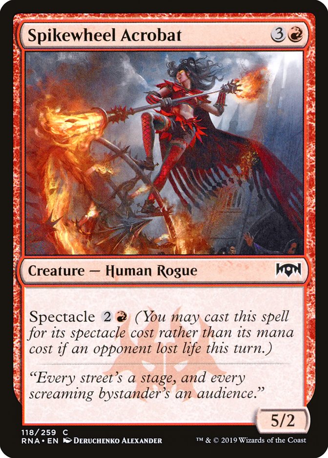 Spikewheel Acrobat [Ravnica Allegiance] | Gamer Loot