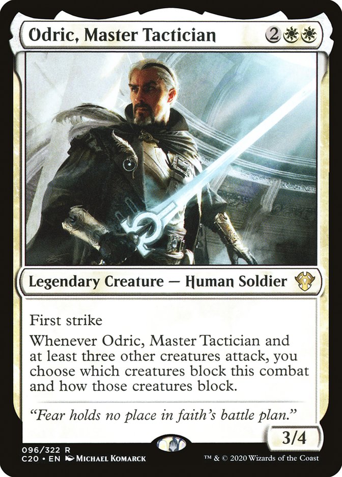 Odric, Master Tactician [Commander 2020] | Gamer Loot