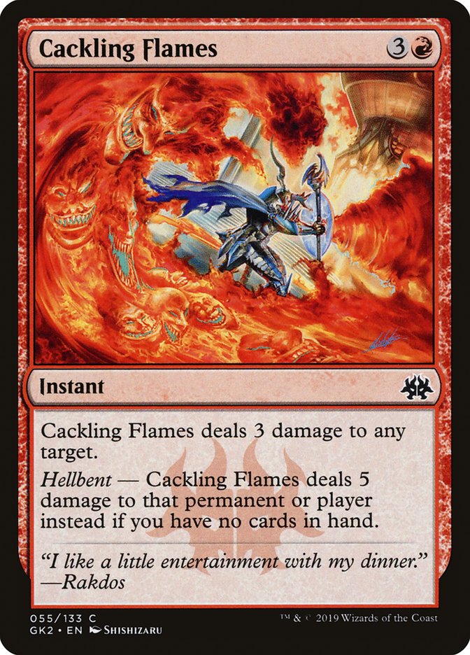 Cackling Flames [Ravnica Allegiance Guild Kit] | Gamer Loot