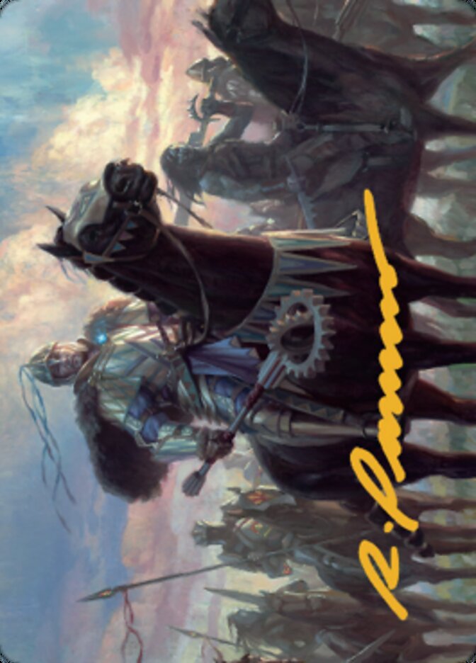 Shanid, Sleepers' Scourge Art Card (Gold-Stamped Signature) [Dominaria United Art Series] | Gamer Loot