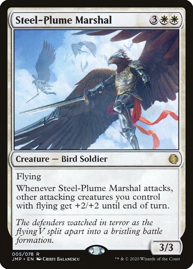 Steel-Plume Marshal [Jumpstart] | Gamer Loot