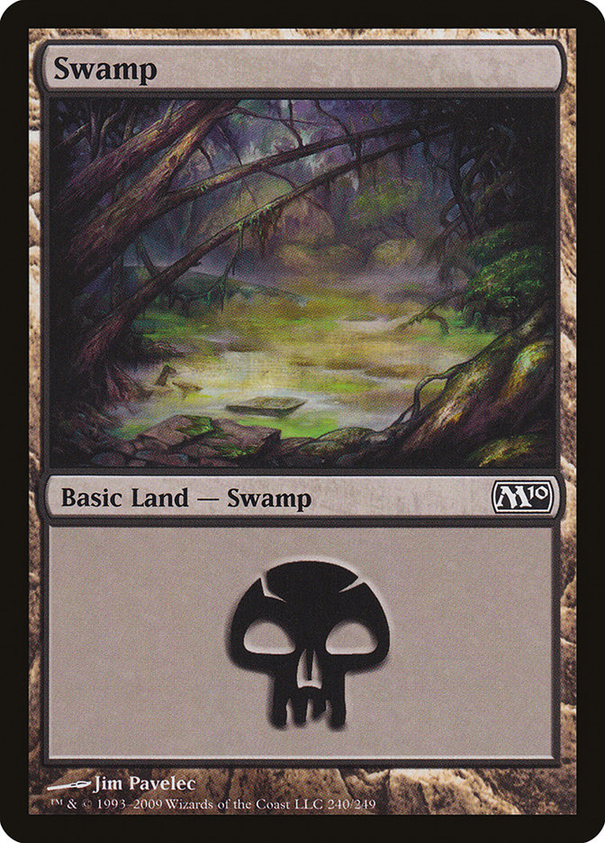 Swamp (240) [Magic 2010] | Gamer Loot