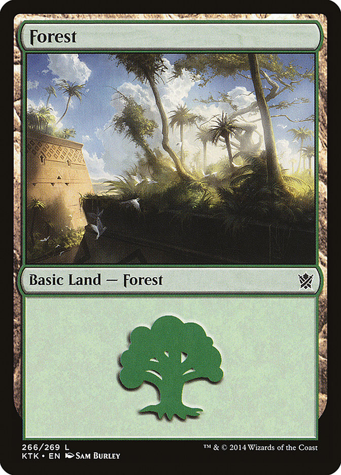 Forest (266) [Khans of Tarkir] | Gamer Loot