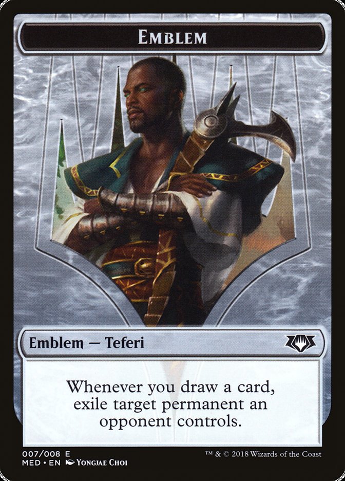 Teferi, Hero of Dominaria Emblem [Mythic Edition Tokens] | Gamer Loot