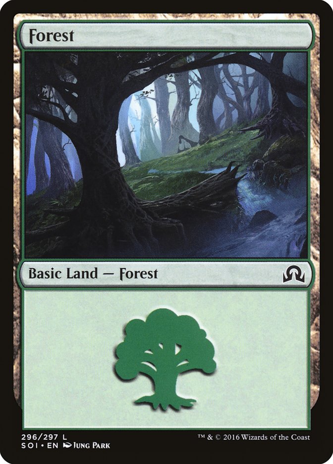 Forest (296) [Shadows over Innistrad] | Gamer Loot