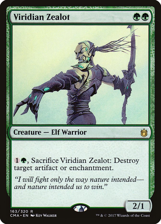 Viridian Zealot [Commander Anthology] | Gamer Loot