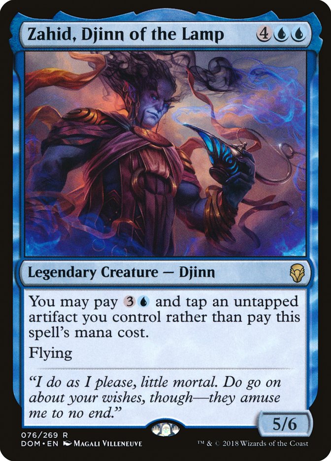 Zahid, Djinn of the Lamp [Dominaria] | Gamer Loot