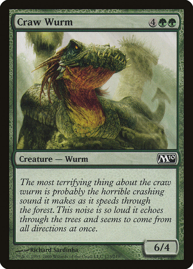 Craw Wurm [Magic 2010] | Gamer Loot