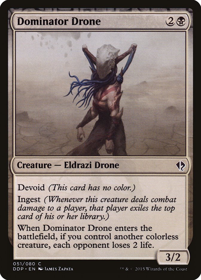 Dominator Drone [Duel Decks: Zendikar vs. Eldrazi] | Gamer Loot