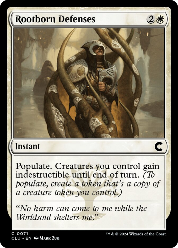 Rootborn Defenses [Ravnica: Clue Edition] | Gamer Loot