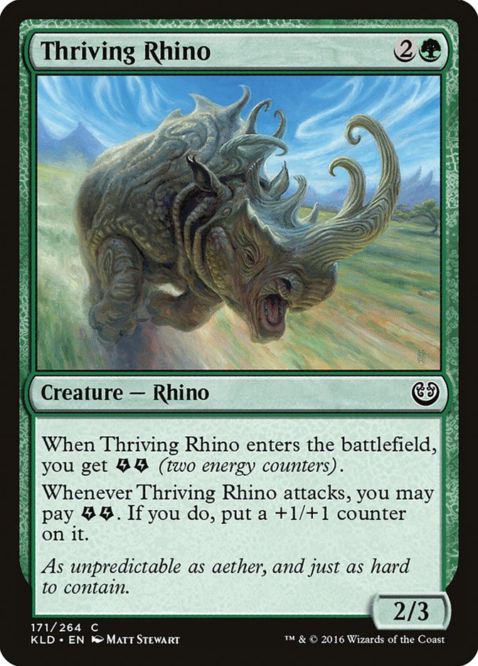 Thriving Rhino [Kaladesh] | Gamer Loot