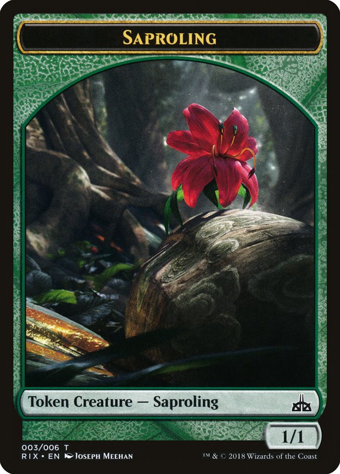 Saproling [Rivals of Ixalan Tokens] | Gamer Loot