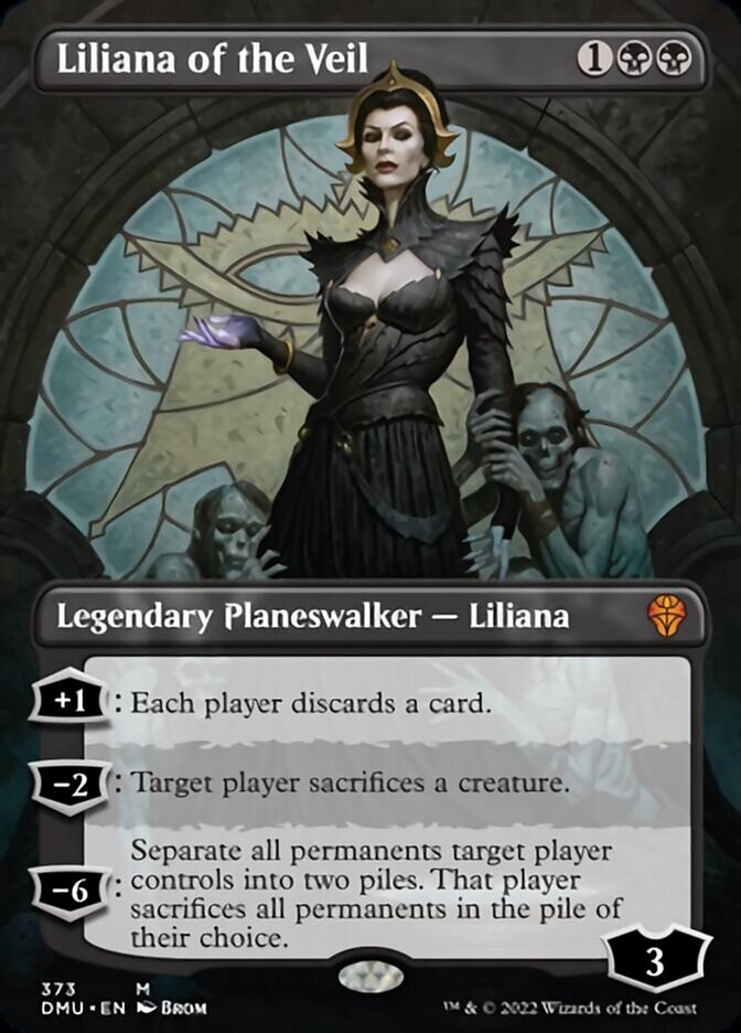 Liliana of the Veil (Borderless) [Dominaria United] | Gamer Loot