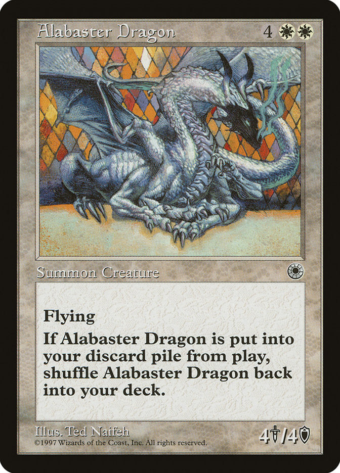 Alabaster Dragon [Portal] | Gamer Loot