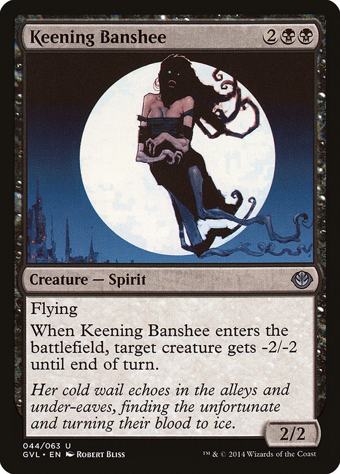 Keening Banshee (Garruk vs. Liliana) [Duel Decks Anthology] | Gamer Loot