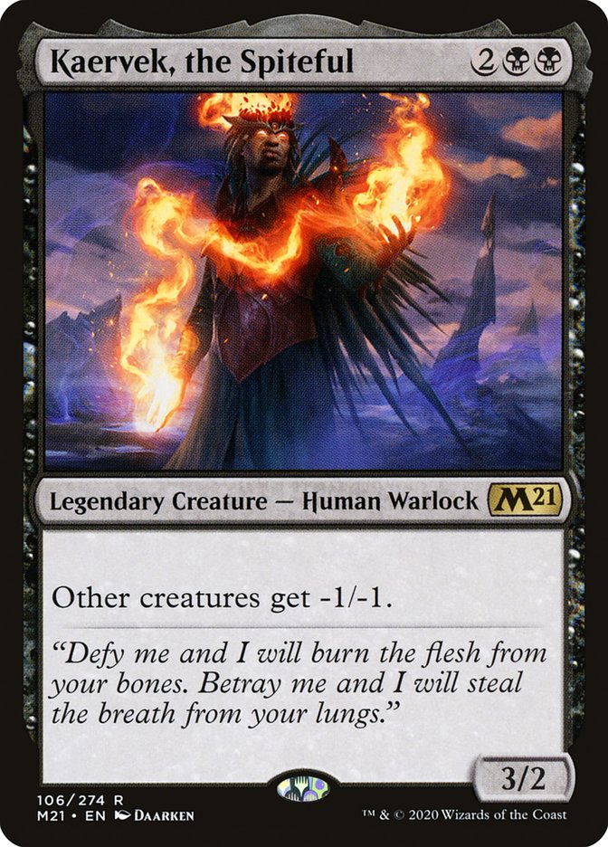 Kaervek, the Spiteful [Core Set 2021] | Gamer Loot