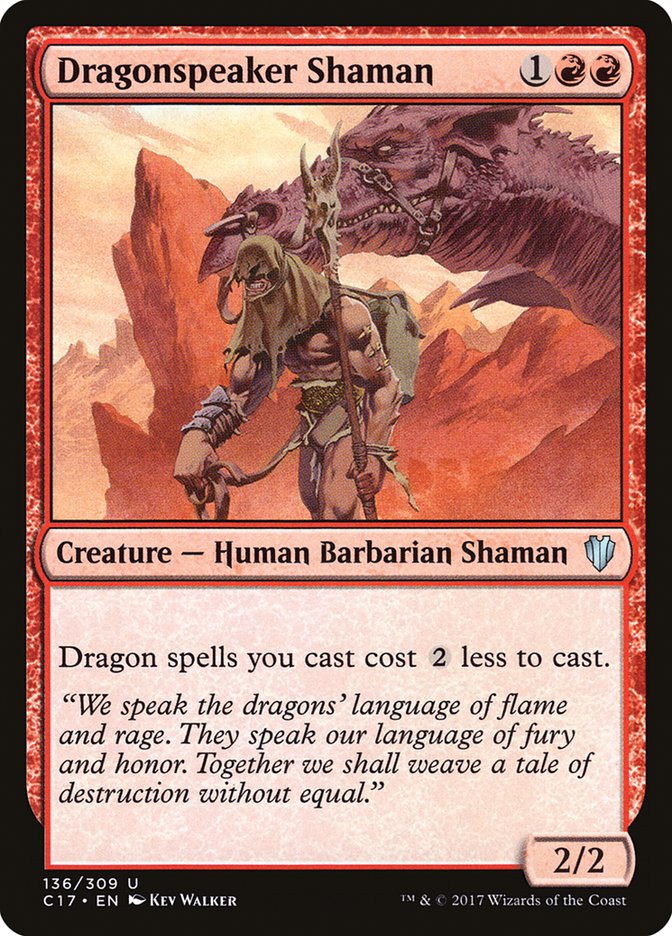 Dragonspeaker Shaman [Commander 2017] | Gamer Loot