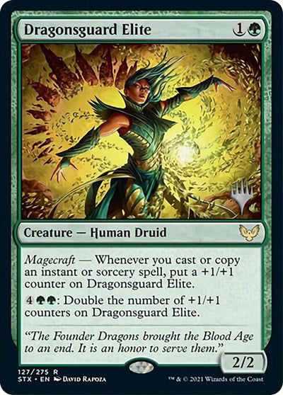 Dragonsguard Elite (Promo Pack) [Strixhaven: School of Mages Promos] | Gamer Loot