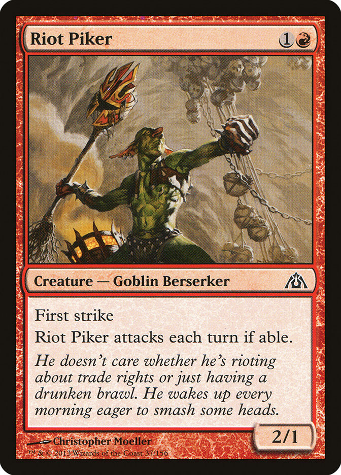 Riot Piker [Dragon's Maze] | Gamer Loot