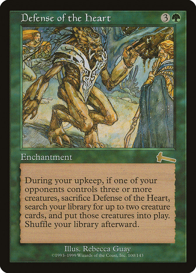 Defense of the Heart [Urza's Legacy] | Gamer Loot