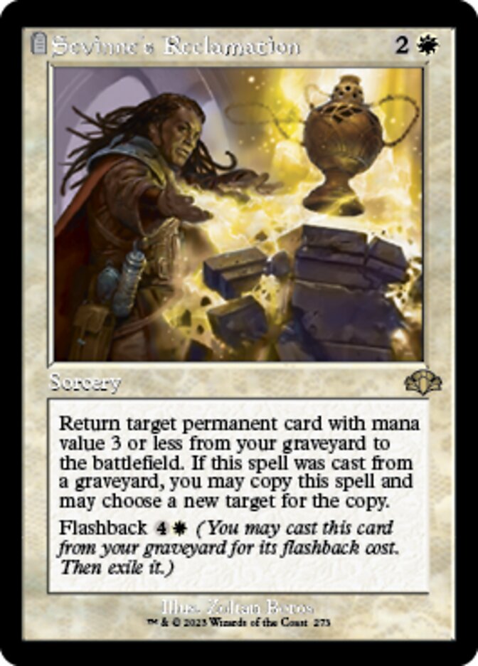 Sevinne's Reclamation (Retro) [Dominaria Remastered] | Gamer Loot