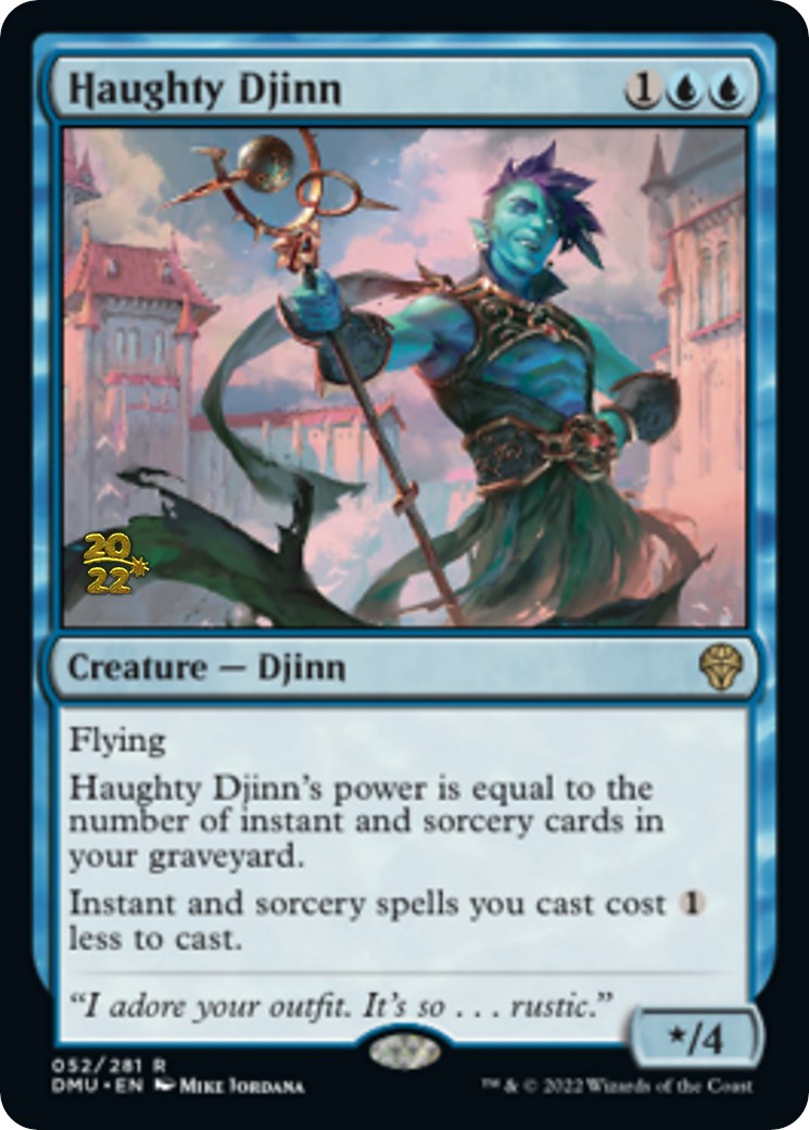 Haughty Djinn [Dominaria United Prerelease Promos] | Gamer Loot