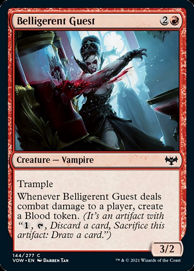 Belligerent Guest [Innistrad: Crimson Vow] | Gamer Loot