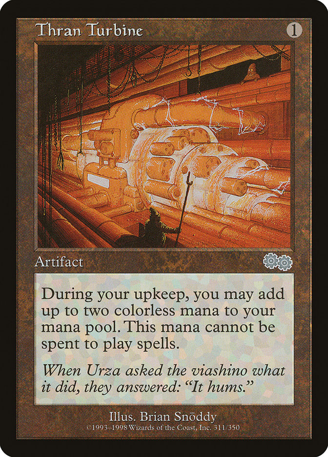 Thran Turbine [Urza's Saga] | Gamer Loot