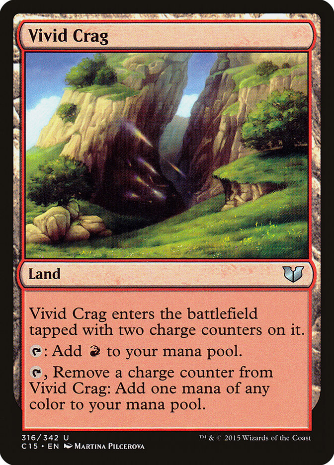 Vivid Crag [Commander 2015] | Gamer Loot