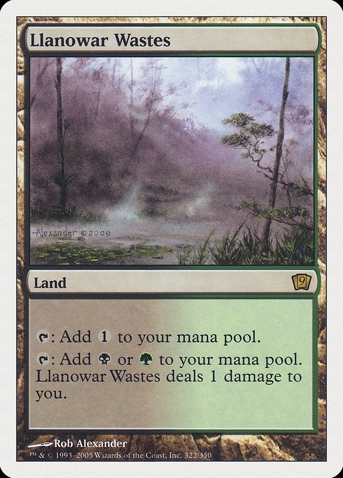 Llanowar Wastes [Ninth Edition] | Gamer Loot