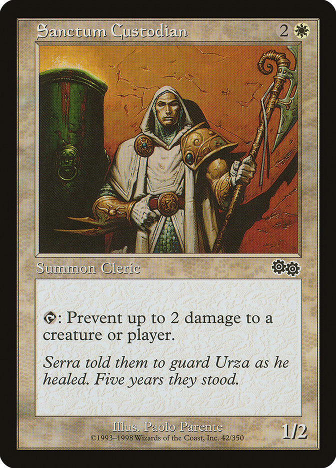 Sanctum Custodian [Urza's Saga] | Gamer Loot