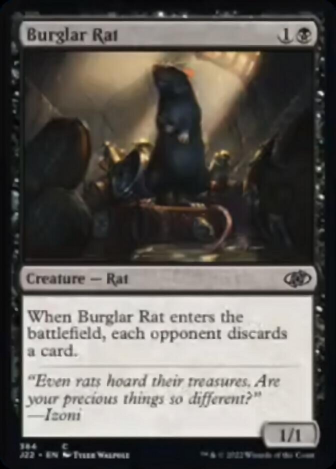 Burglar Rat [Jumpstart 2022] | Gamer Loot