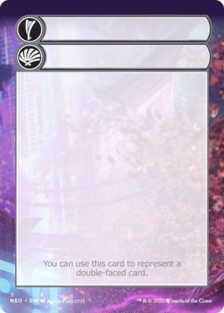 Helper Card (2/9) [Kamigawa: Neon Dynasty Tokens] | Gamer Loot